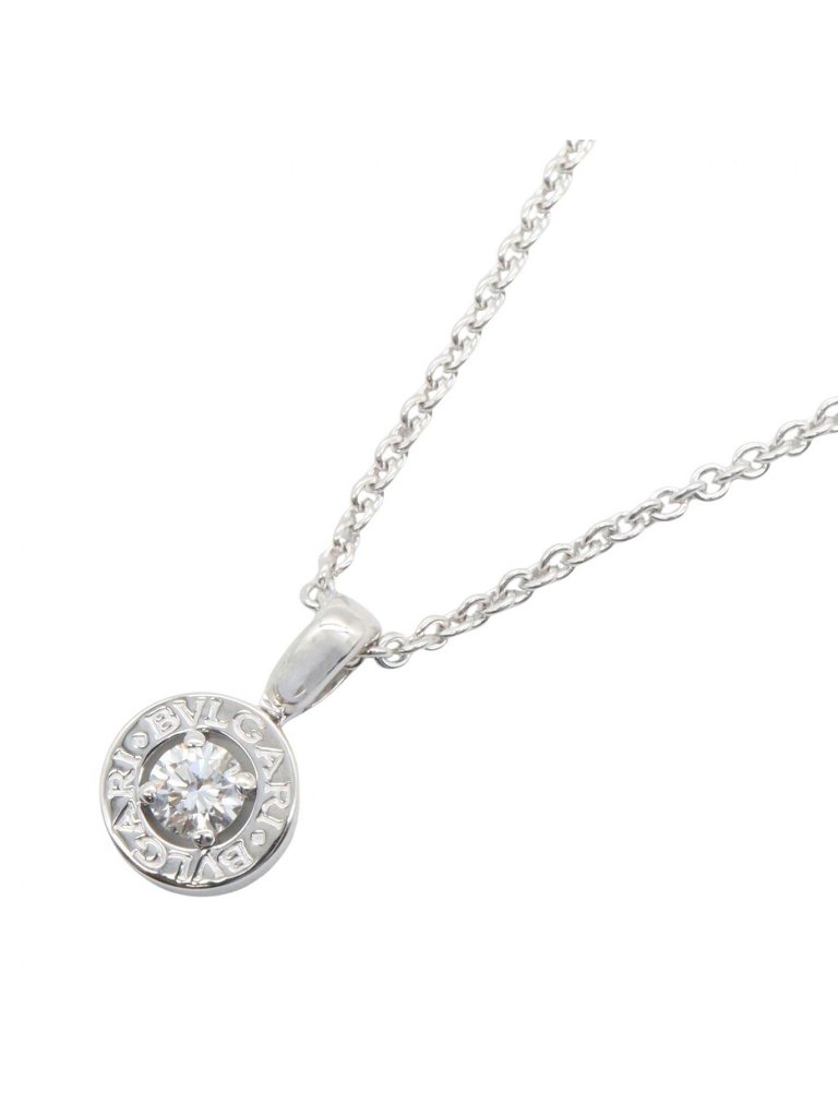 Bvlgari Necklace 40 18k White Gold Diamond